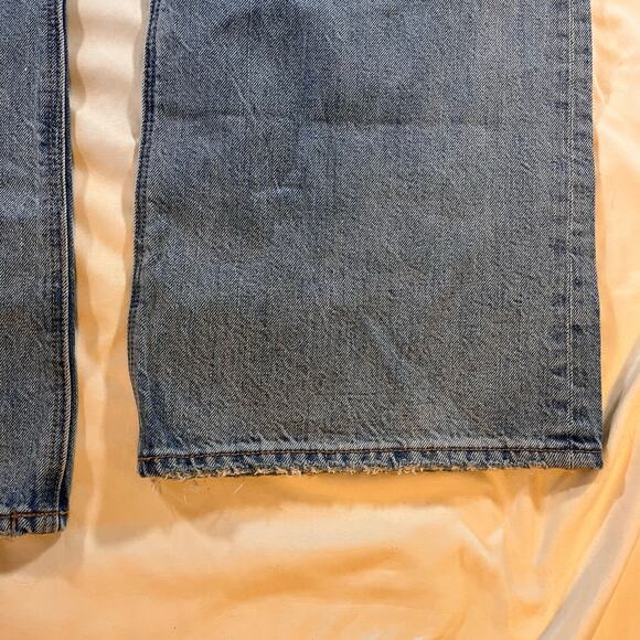 NWOT American Eagle Plus High Rise 90s Bootcut Light Wash Jean Wmns 18 Boho - Picture 4 of 11